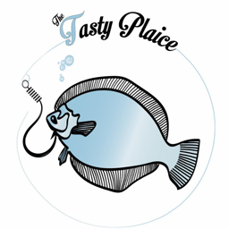 The Tasty Plaice Fish & Chips logo.
